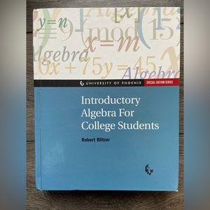 Introductory Algebra for College Students special edition series Robert Blitzer